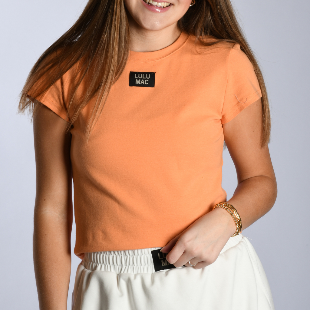 Lulu Mac Cantaloupe Baby Doll Top