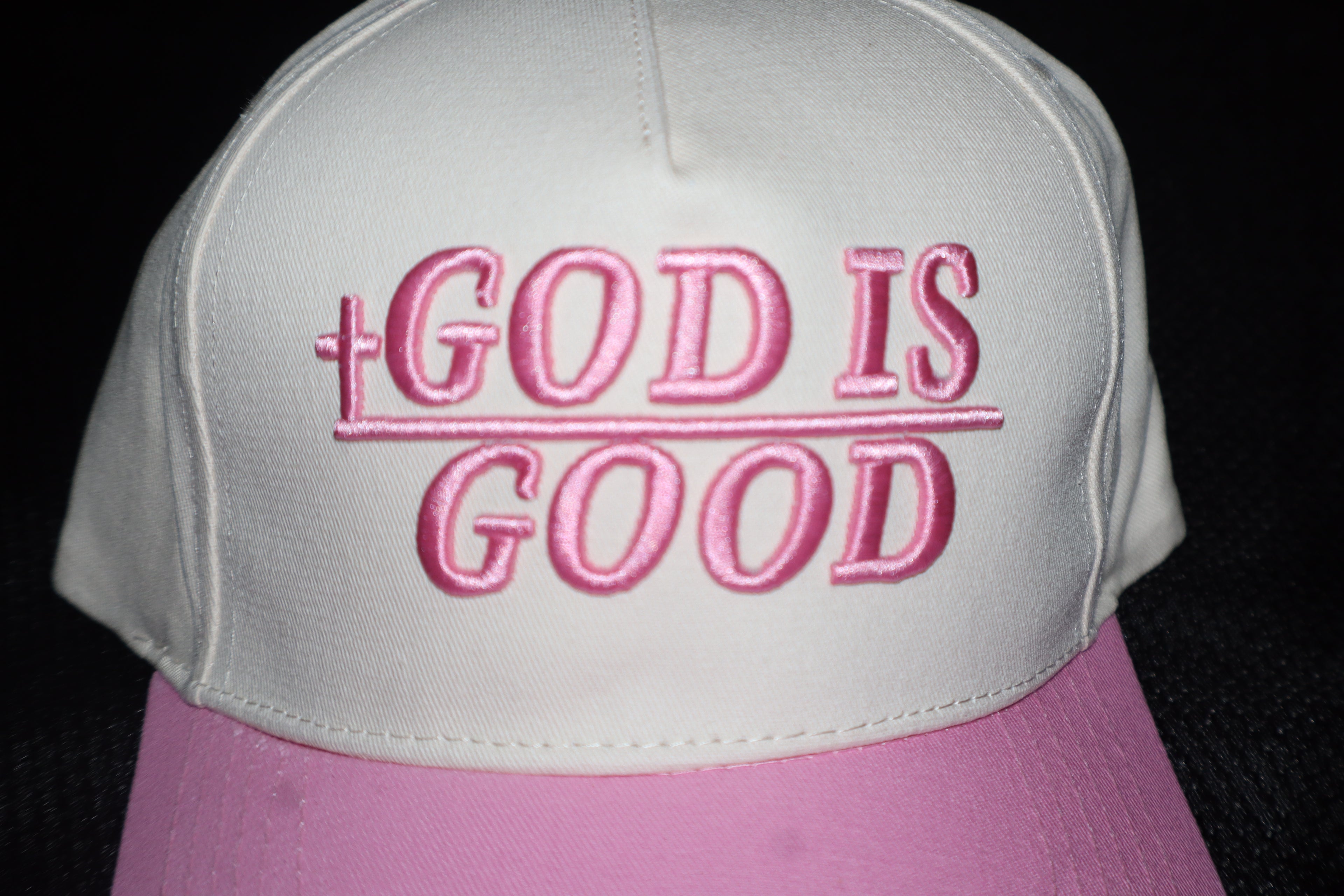 Pink Christian Hat