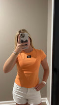 Lulu Mac Cantaloupe Baby Doll Top