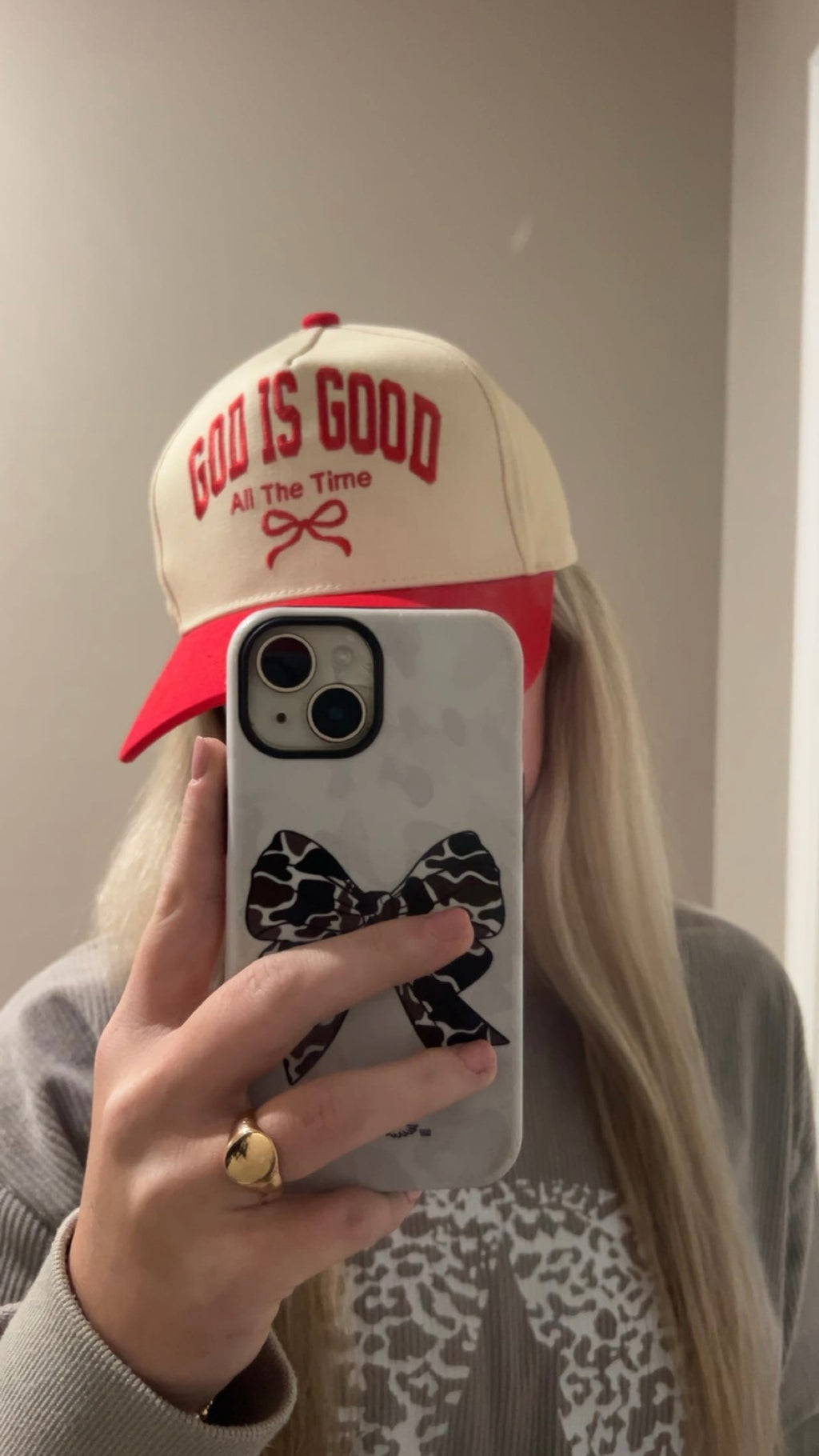 Red God is Good All the Time Hat