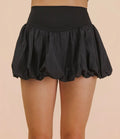 Black Bubble Active Skirt with Inner Shorts (pre order only)