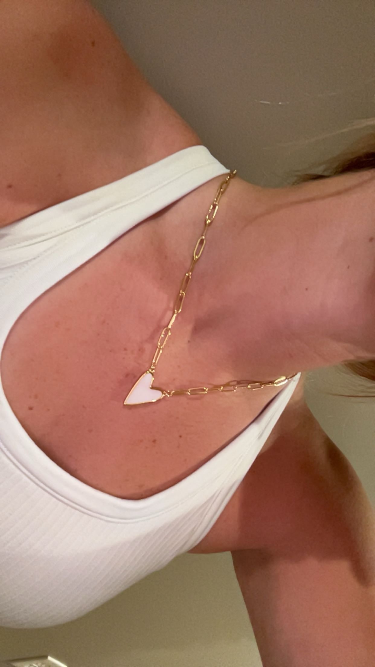 My Heart Link Chain Necklace