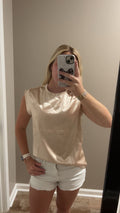 Gold Metallic Blouse
