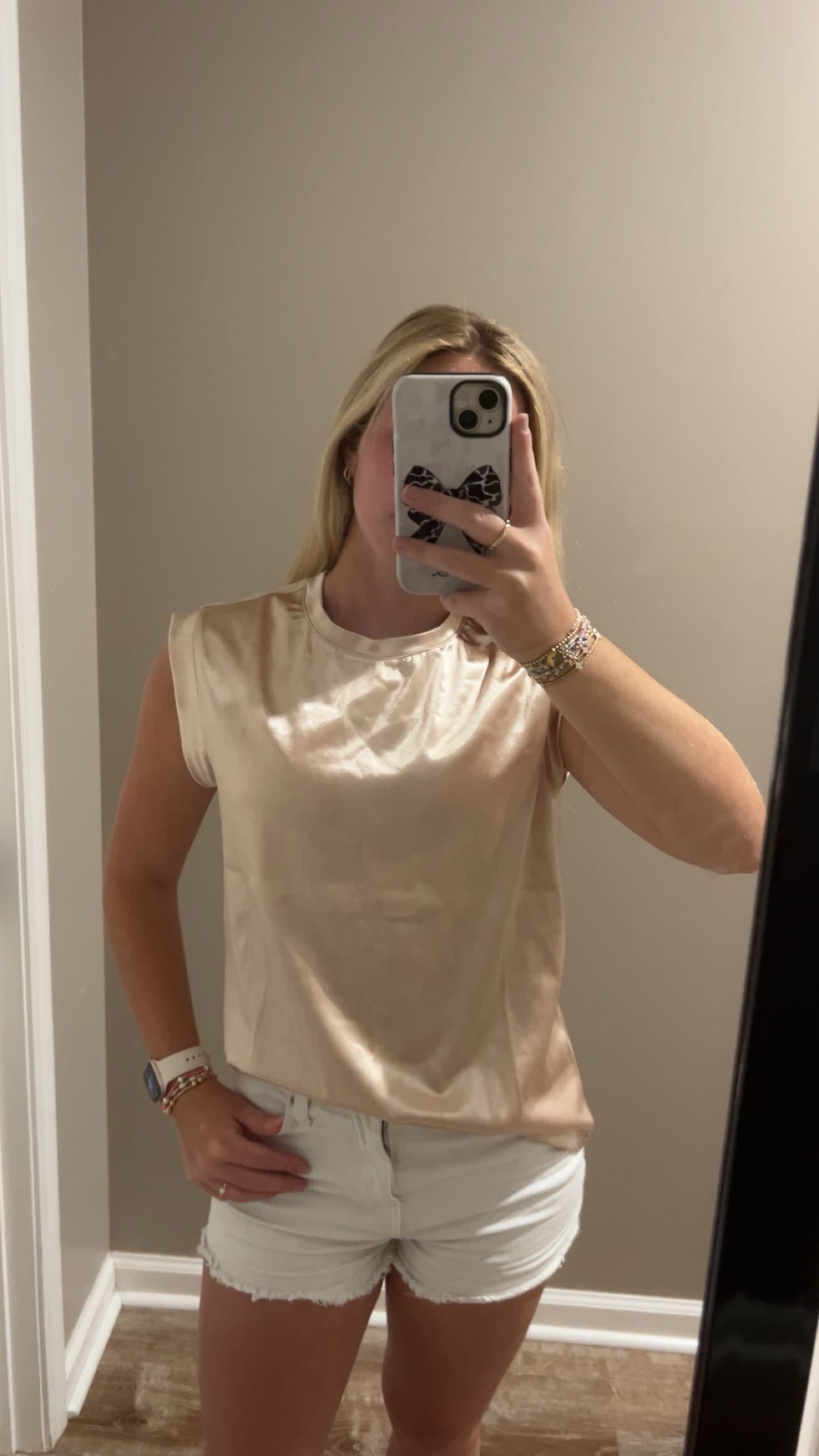 Gold Metallic Blouse